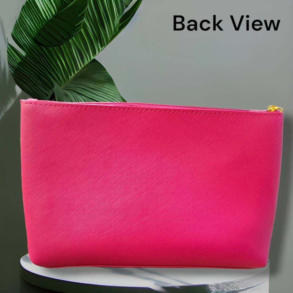 Elizabeth Arden New York Pink Bow Cosmetic Bag (NWOT)